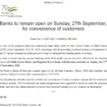 bank open note